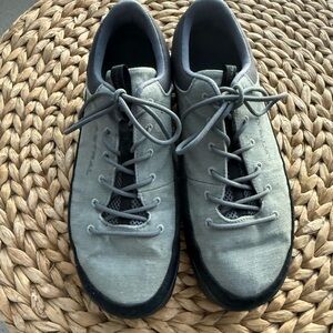 Men’s Astral Gray and Black Sneakers. Size 11.5